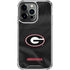 University of Georgia Black Jersey iPhone 15 Pro Clear Case
